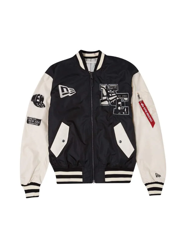 ALPHA X NEW ERA L-2B BOMBER JACKET