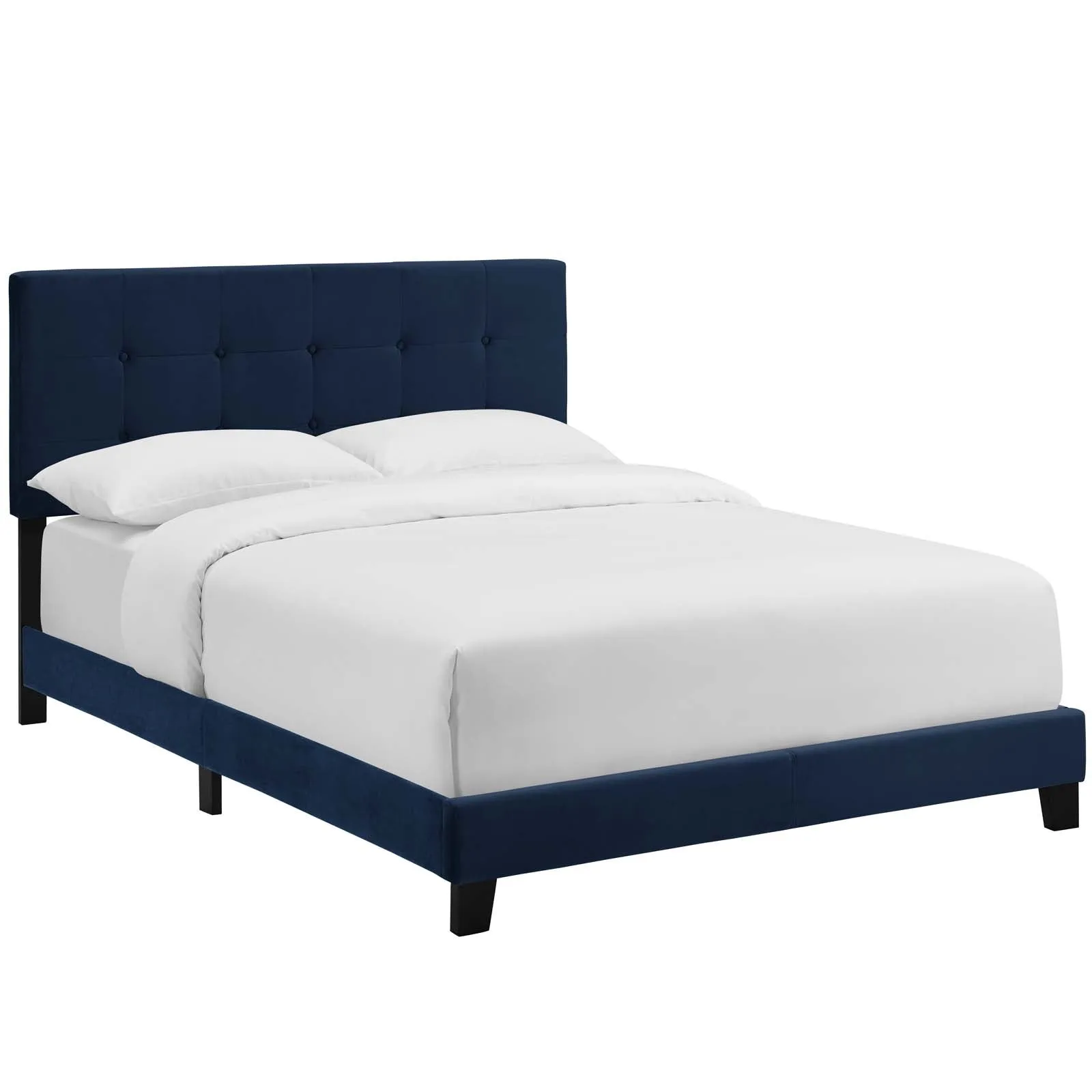 Amira Performance Velvet Bed