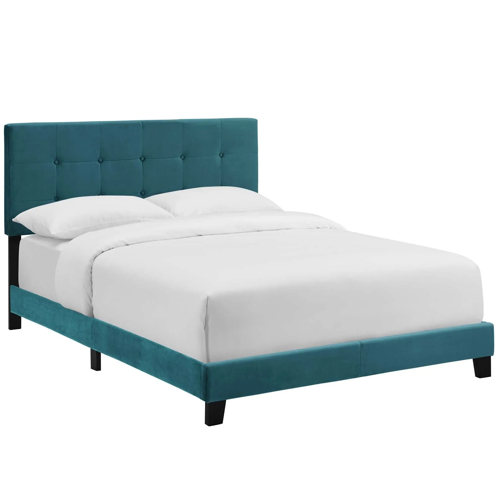 Amira Performance Velvet Bed