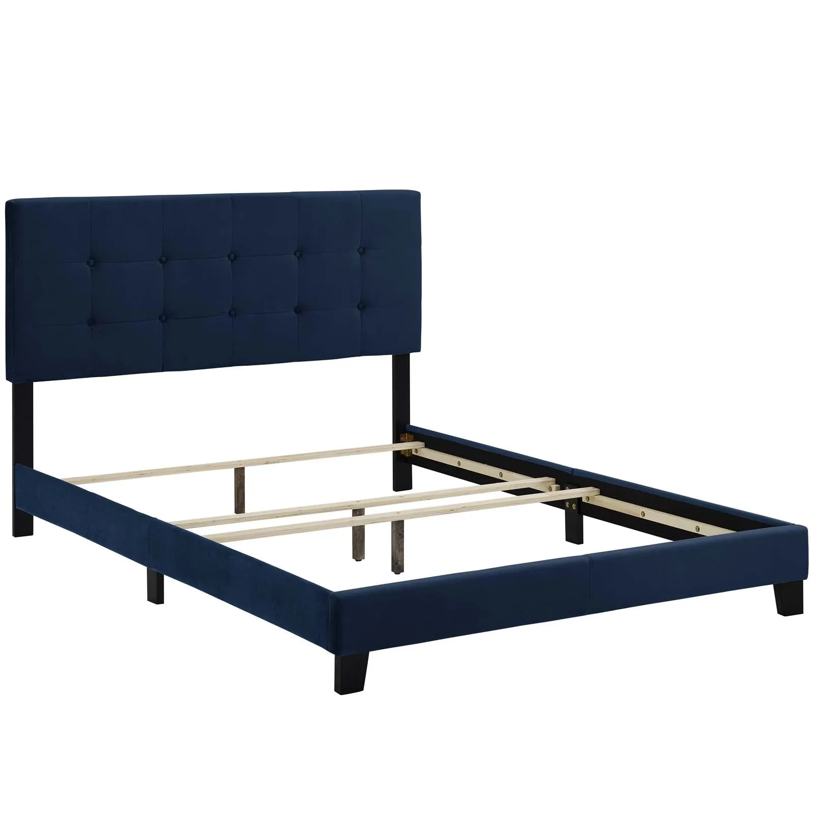 Amira Performance Velvet Bed