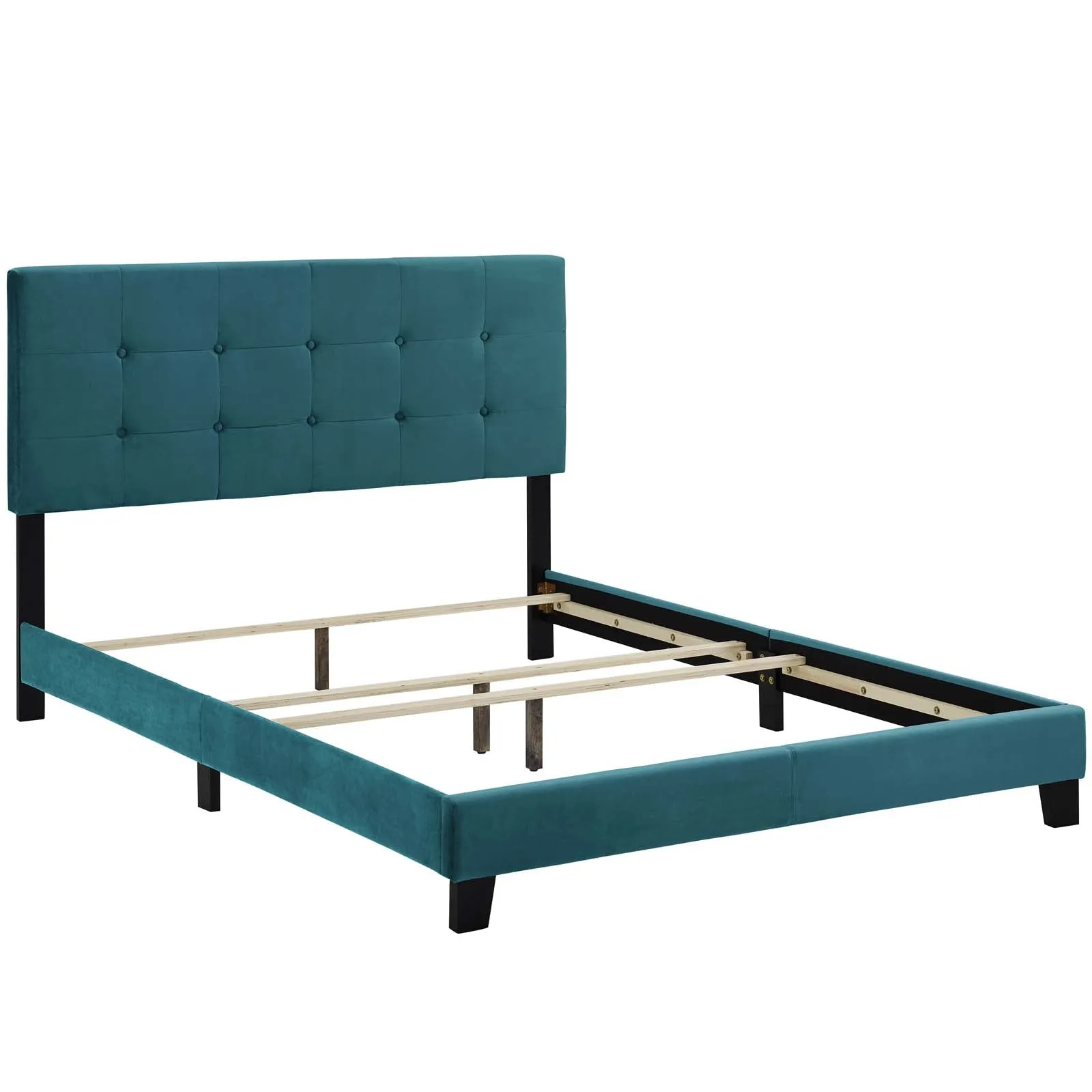 Amira Performance Velvet Bed