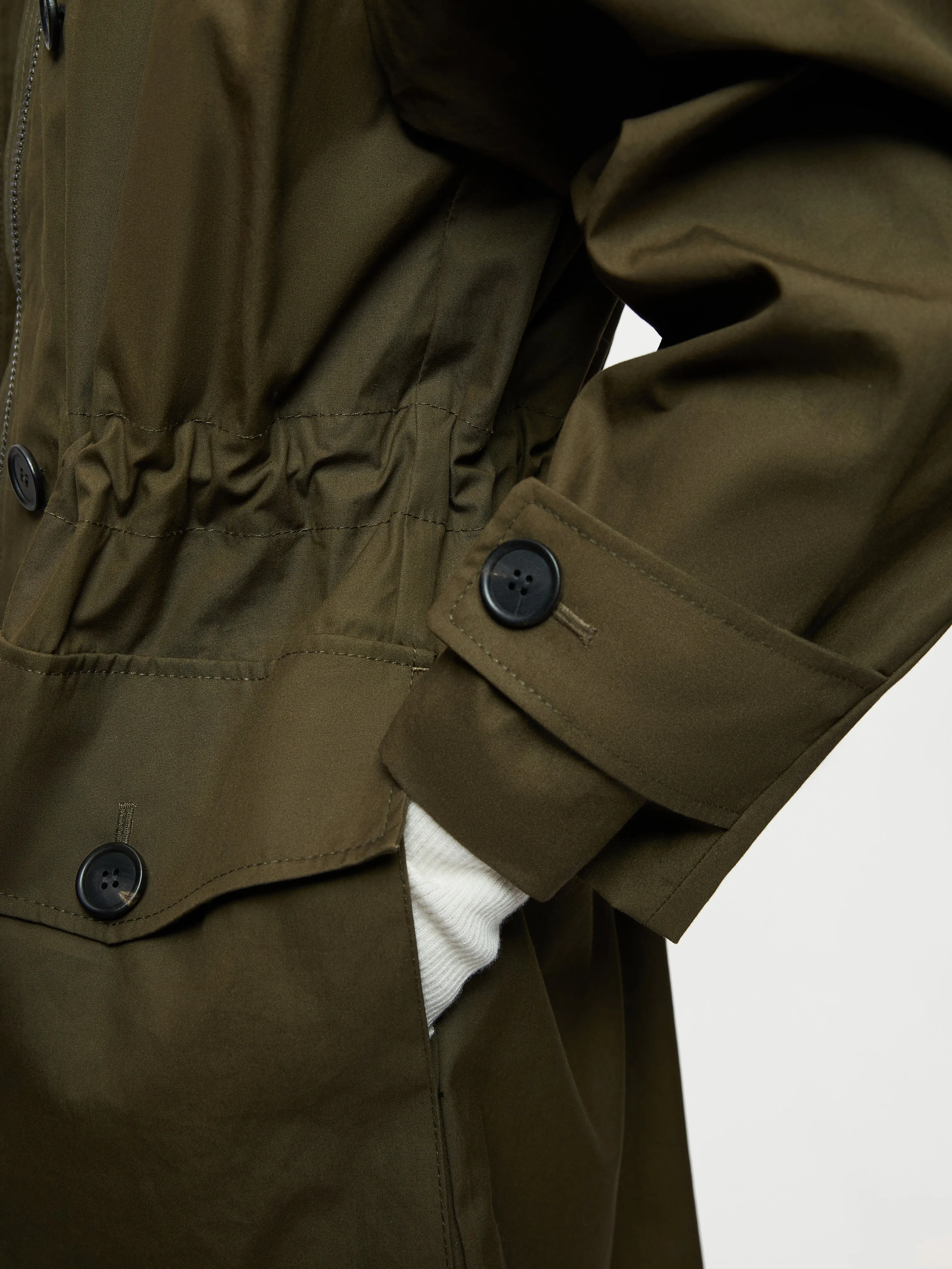 Arden Shell Parka | Khaki