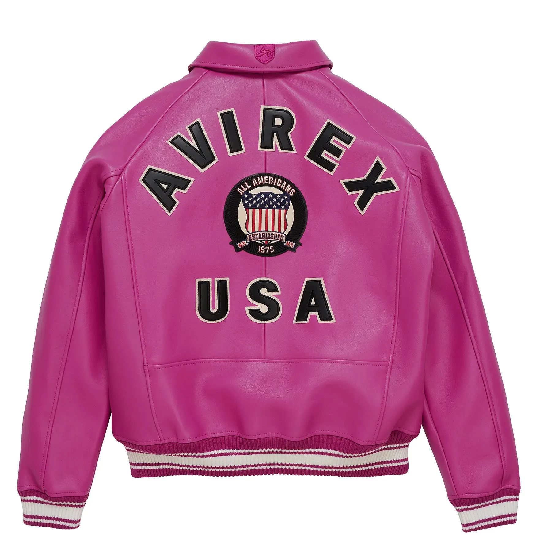 AVIREX ICON JACKET BERRY