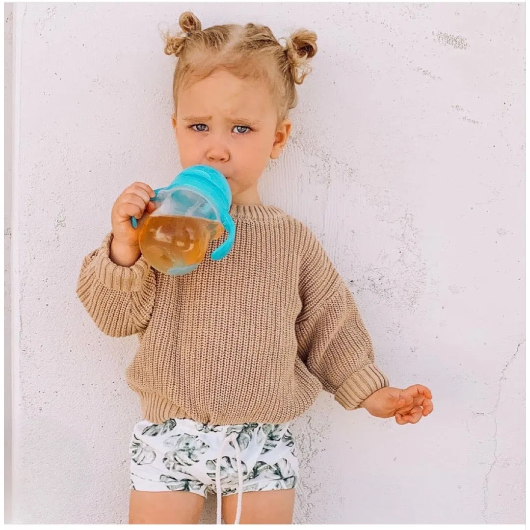 Baby Chunky Knit Sweater - 100% Cotton