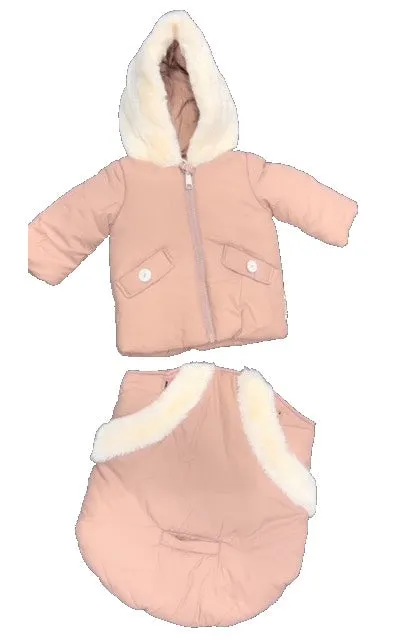 Baby Snowsuit 2-in-1: Jacket   Footmuff