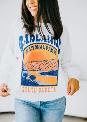 Badlands National Park Graphic Sweatshirt