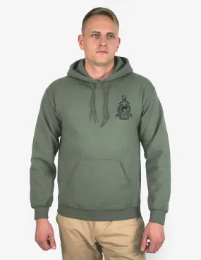 Basic Royal Marines Hoodie - Military Green