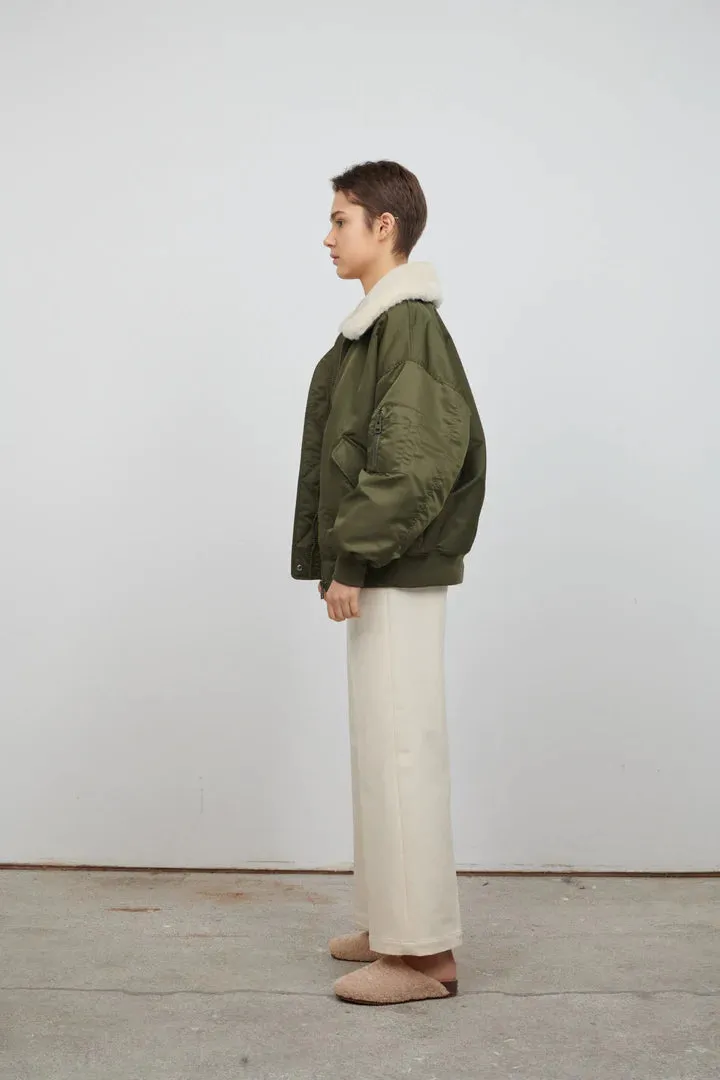 Belle Bomber ~ Khaki