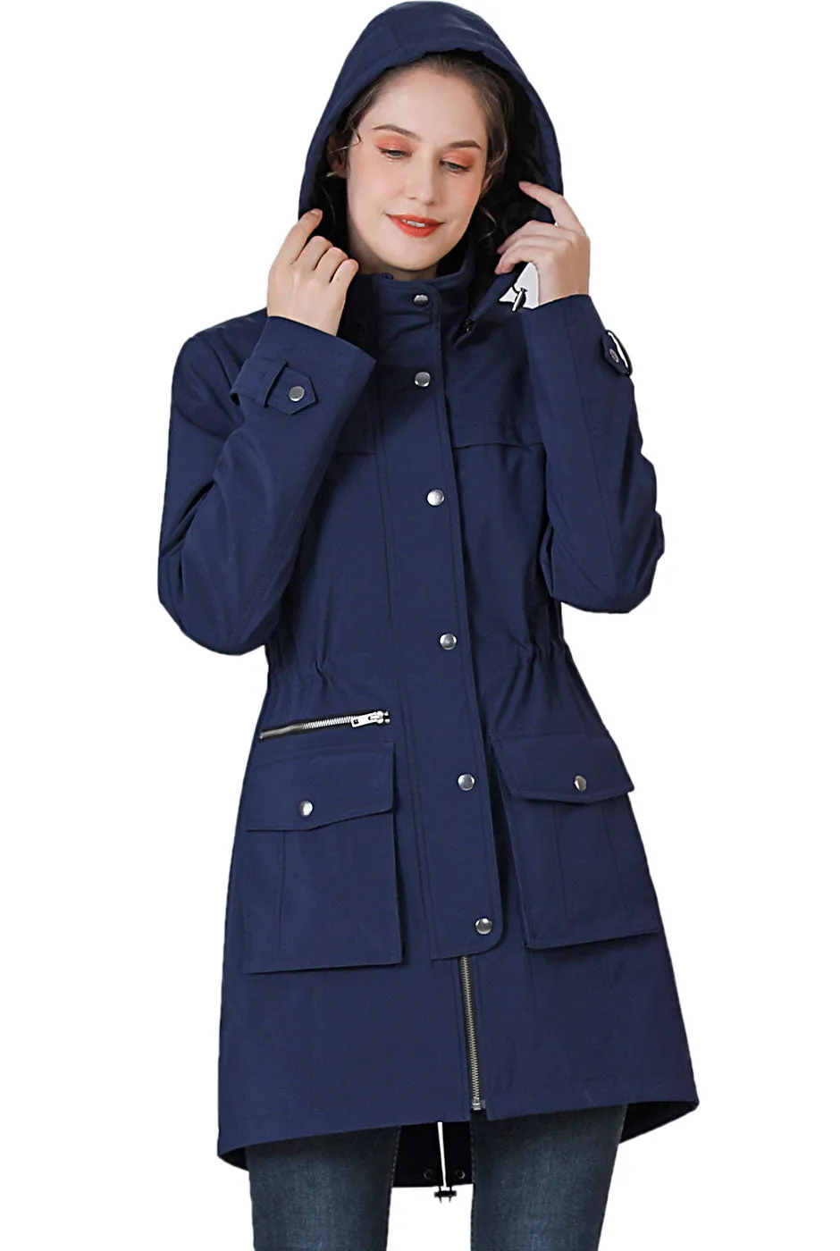 BGSD Women Amelia Waterproof Hooded Parka Coat with Removable Liner