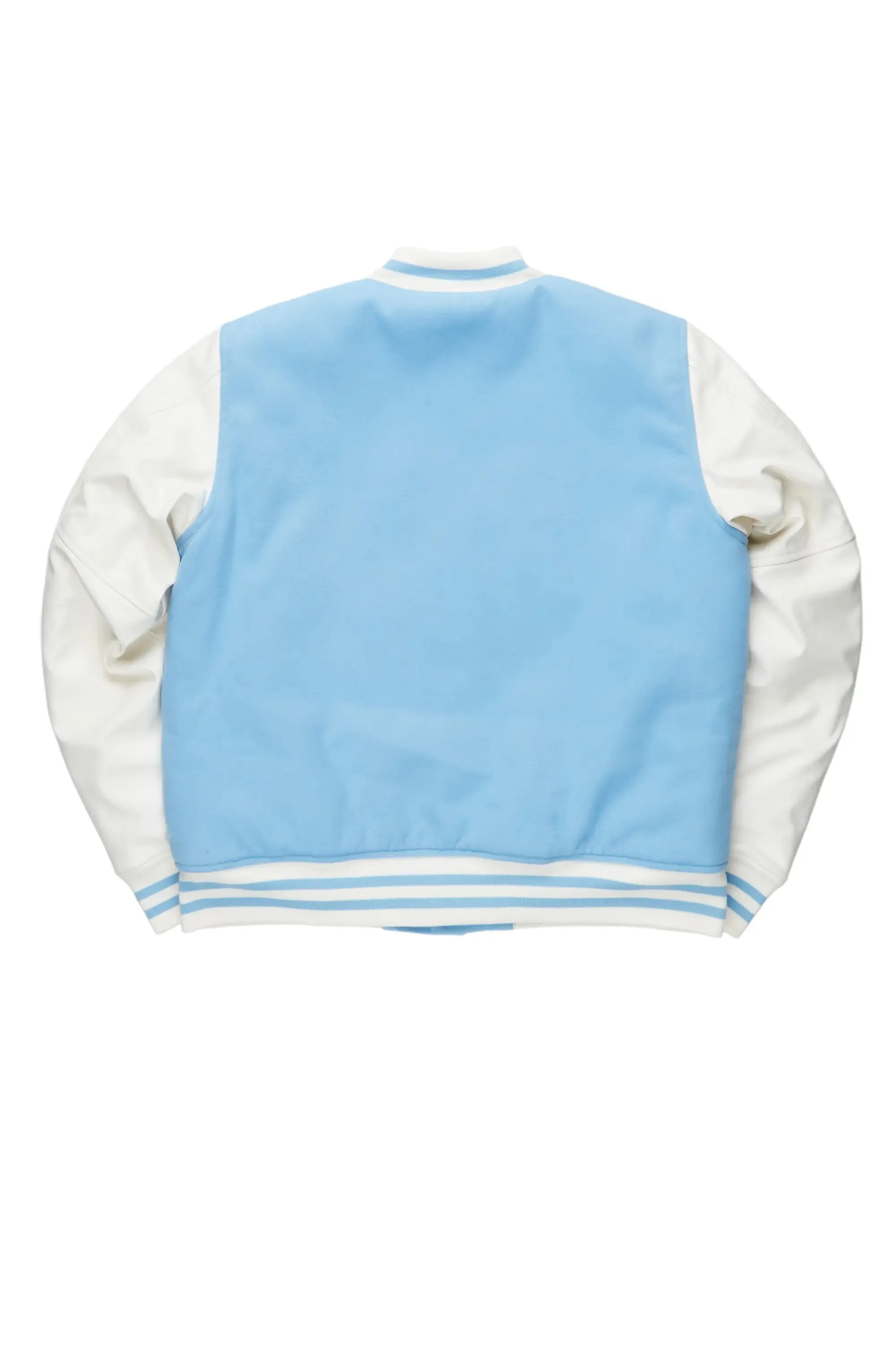 Boys Leaner Baby Blue Bomber Jacket