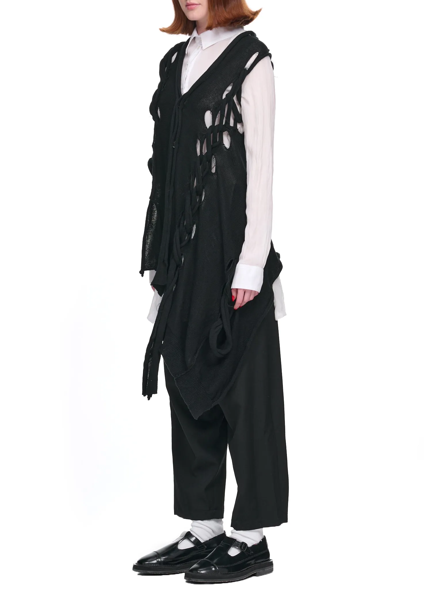 Braided Cardigan (YI-K70-049-BLACK)