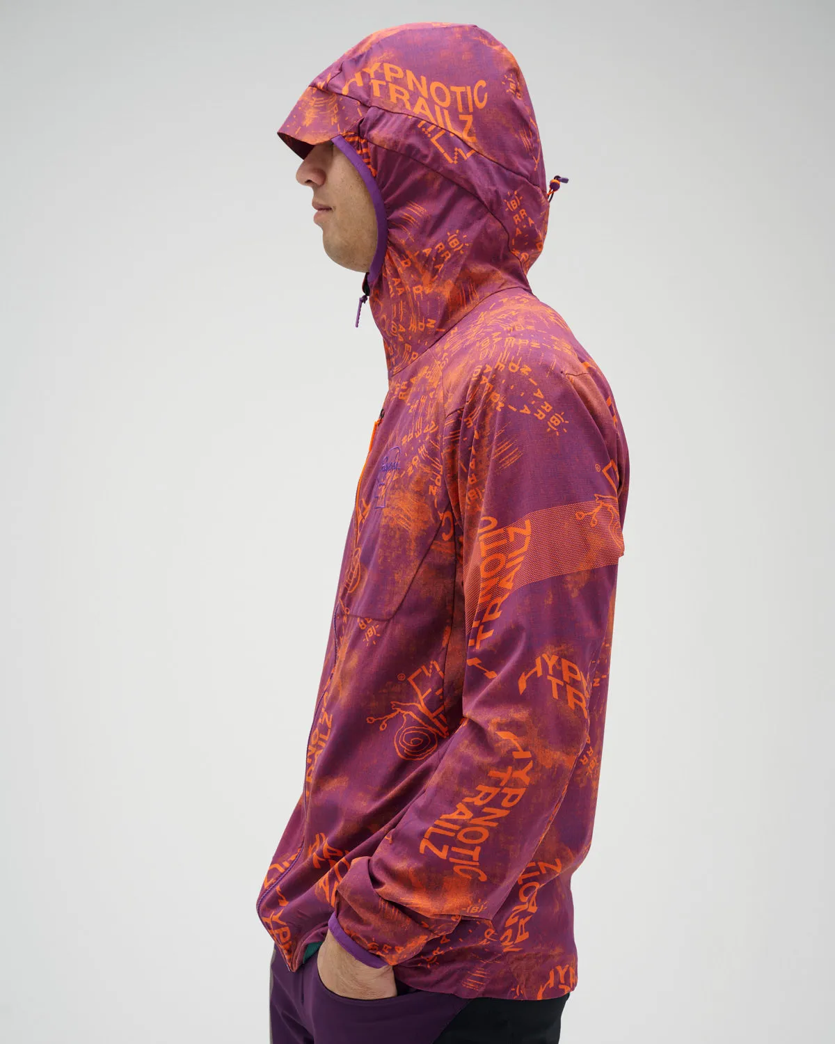 Brain Dead x Rapha Trail Lightweight Jacket - Orange