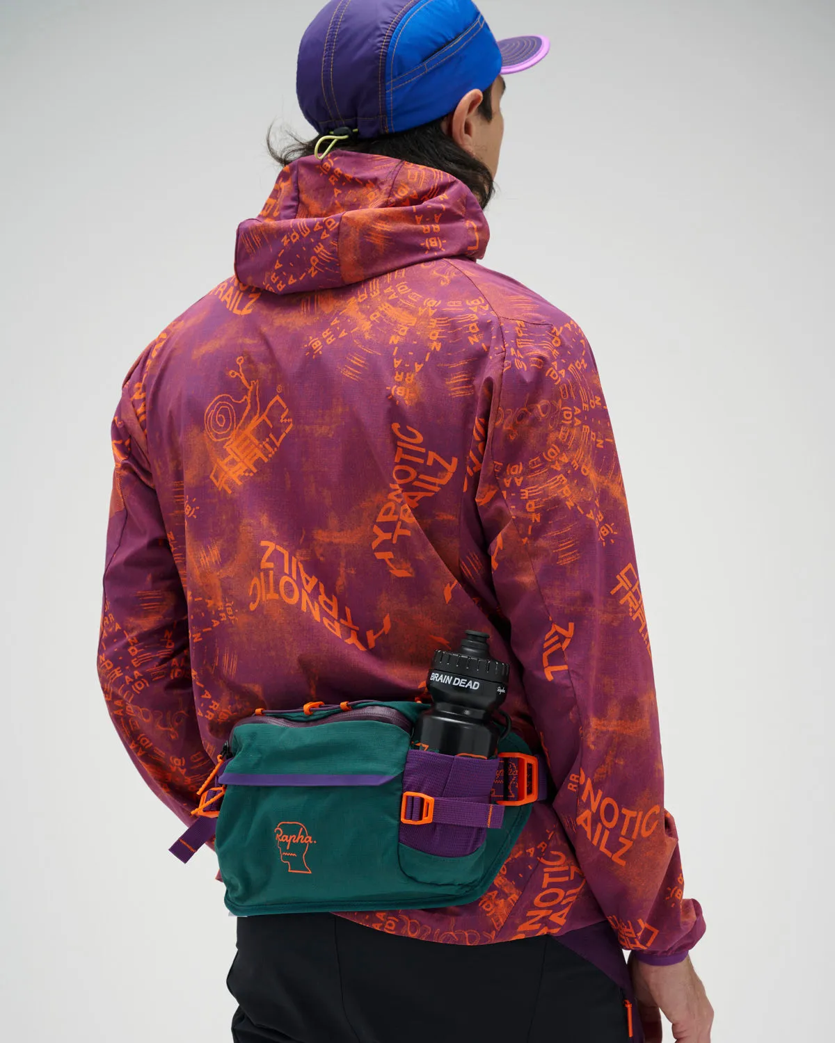 Brain Dead x Rapha Trail Lightweight Jacket - Orange