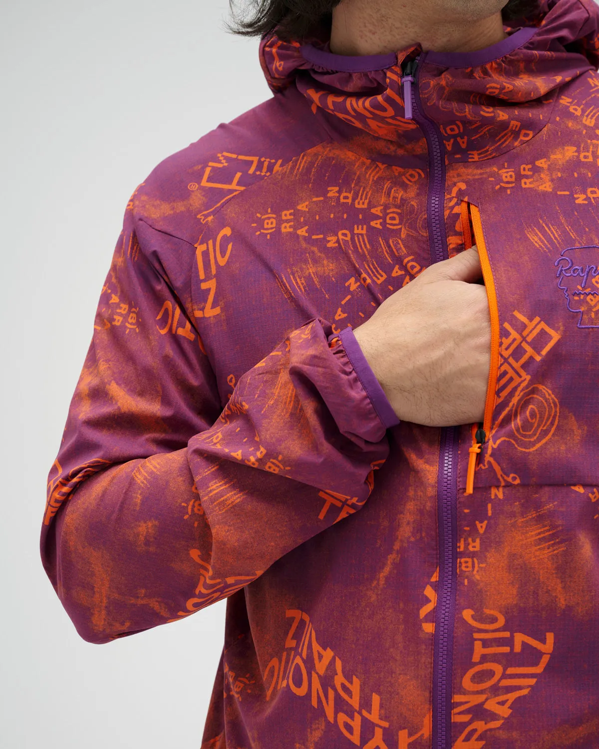 Brain Dead x Rapha Trail Lightweight Jacket - Orange