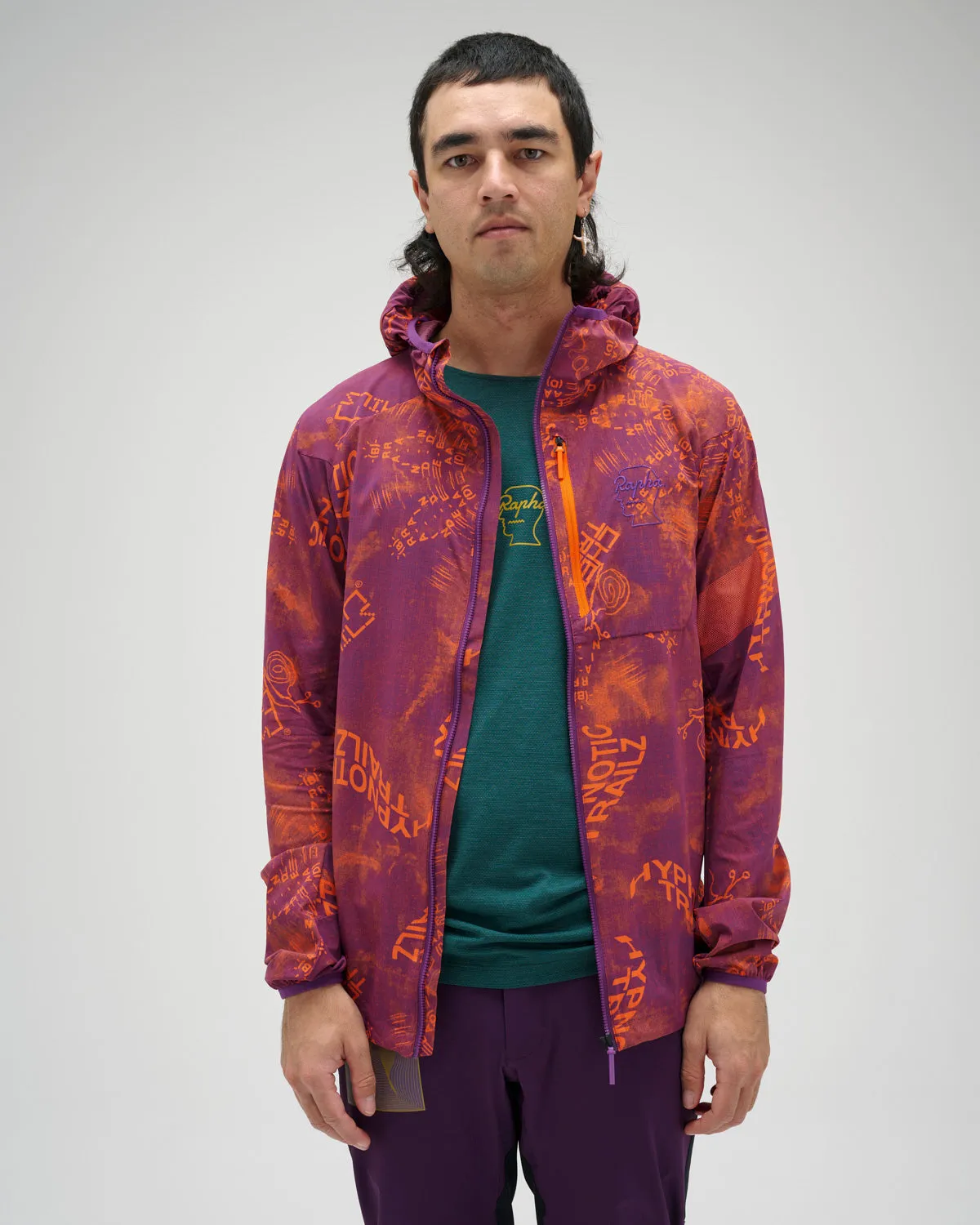 Brain Dead x Rapha Trail Lightweight Jacket - Orange