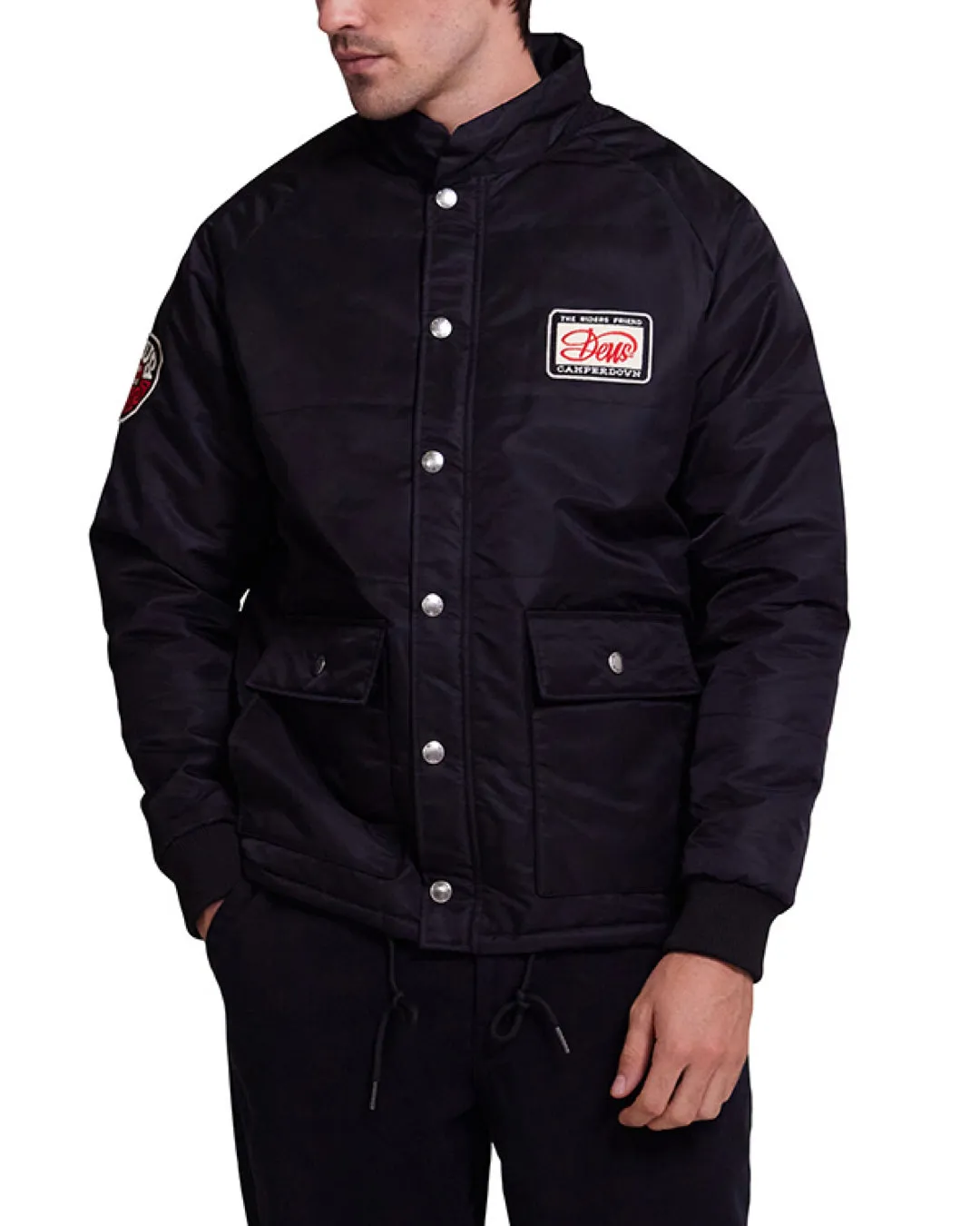 BUZZ RACING JACKET - BLACK