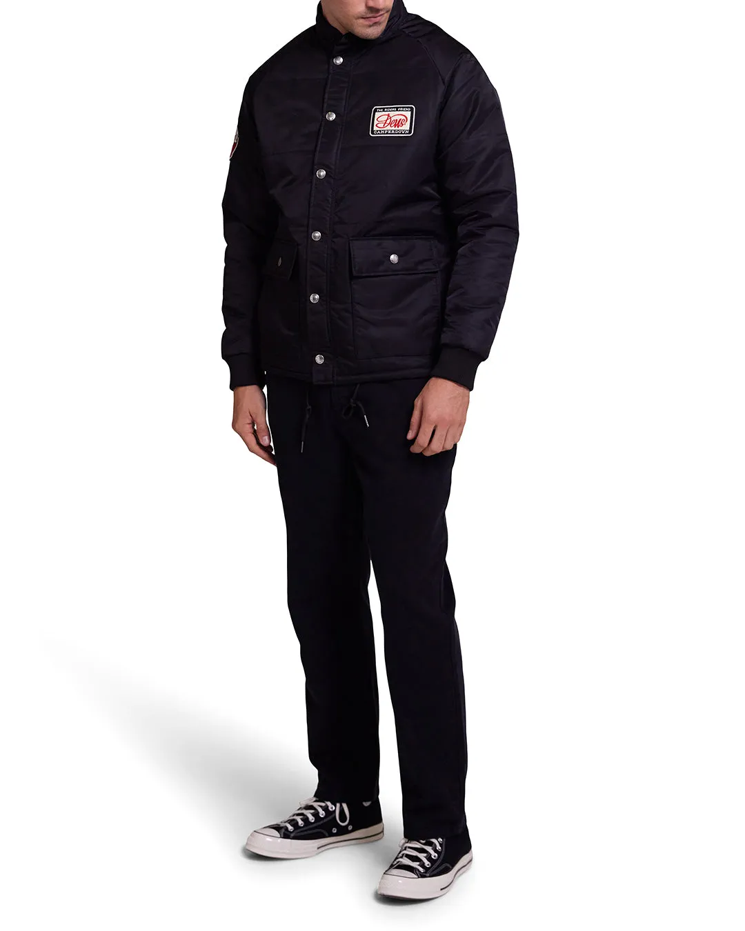 BUZZ RACING JACKET - BLACK