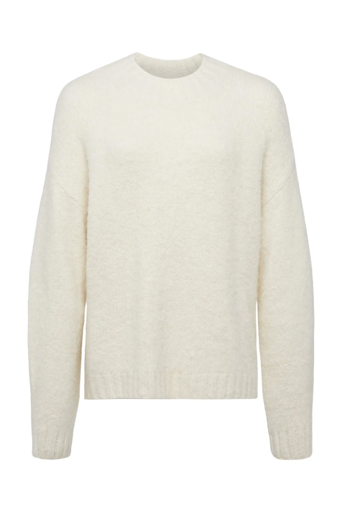 Carlen Mock Neck Sweater ~ Ecru