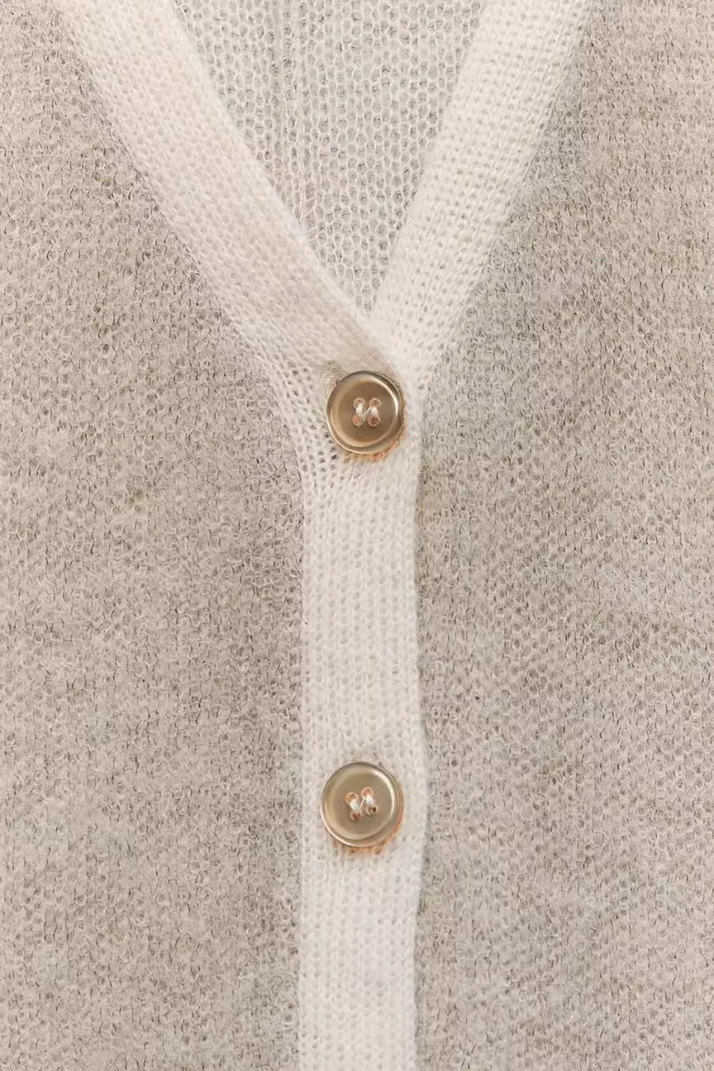 'Charlotte' V-Neck Knitted Button-Up Cardigan