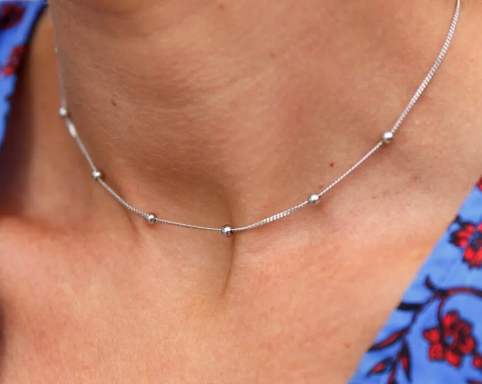 Chelsea Silver Necklace