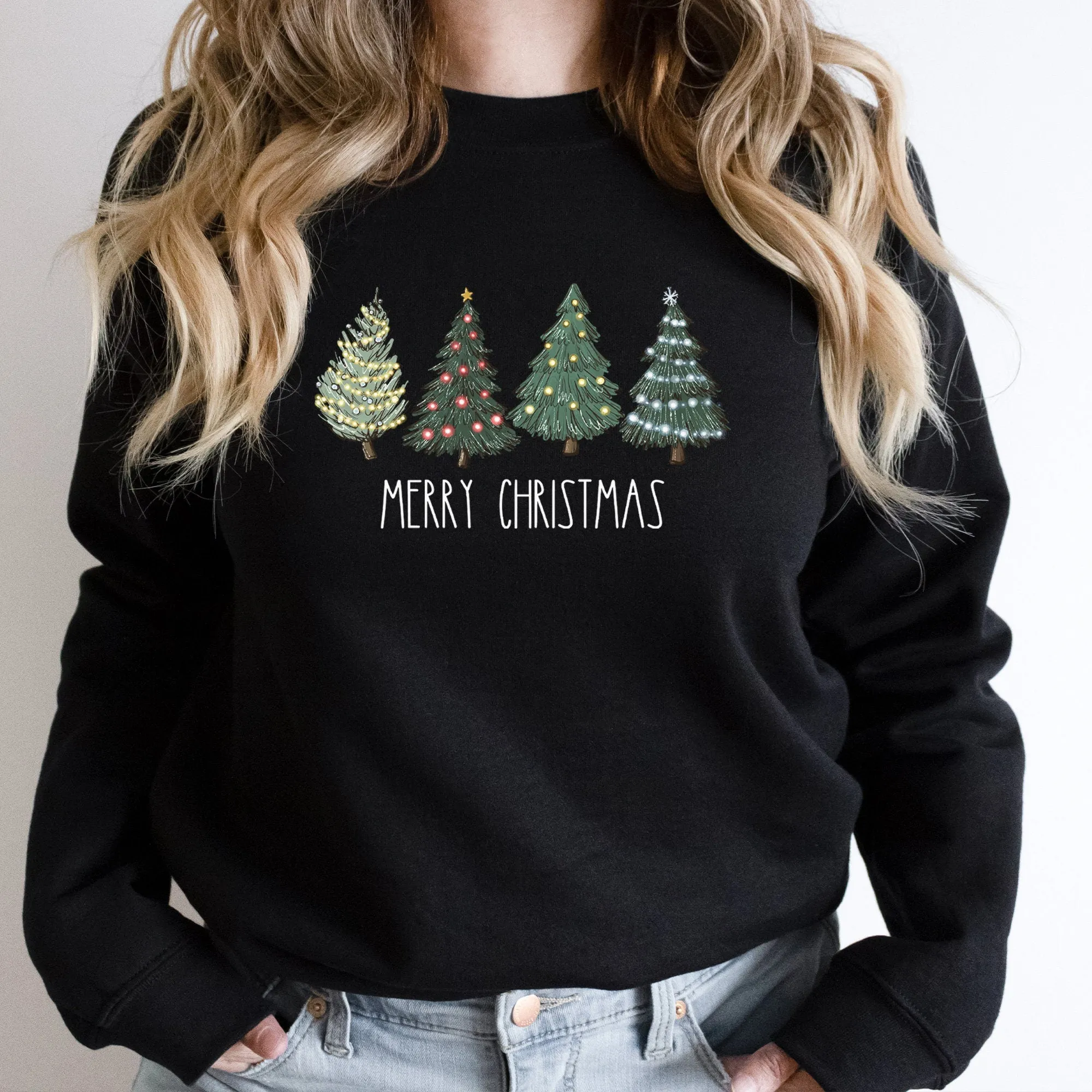 Christmas Trees Sweatshirt