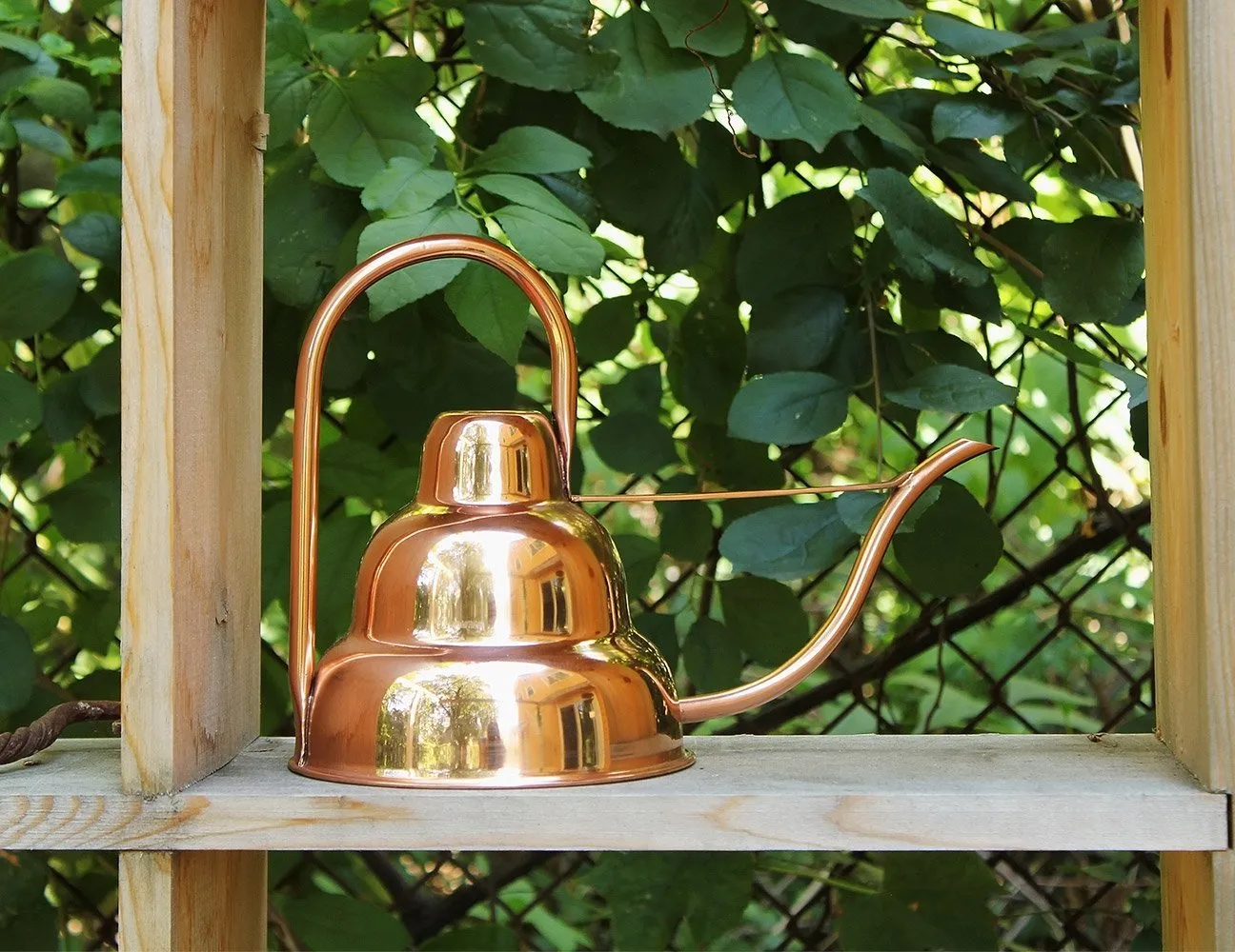 Copper Deco Watering Can - Achla Designs