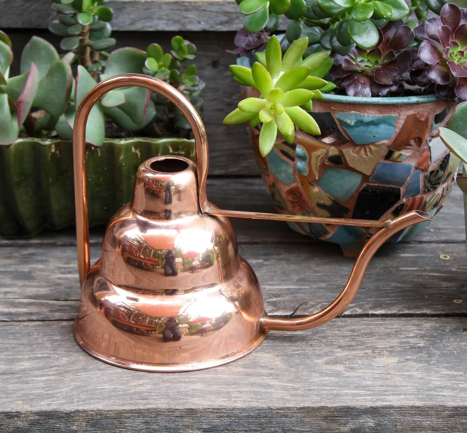 Copper Deco Watering Can - Achla Designs