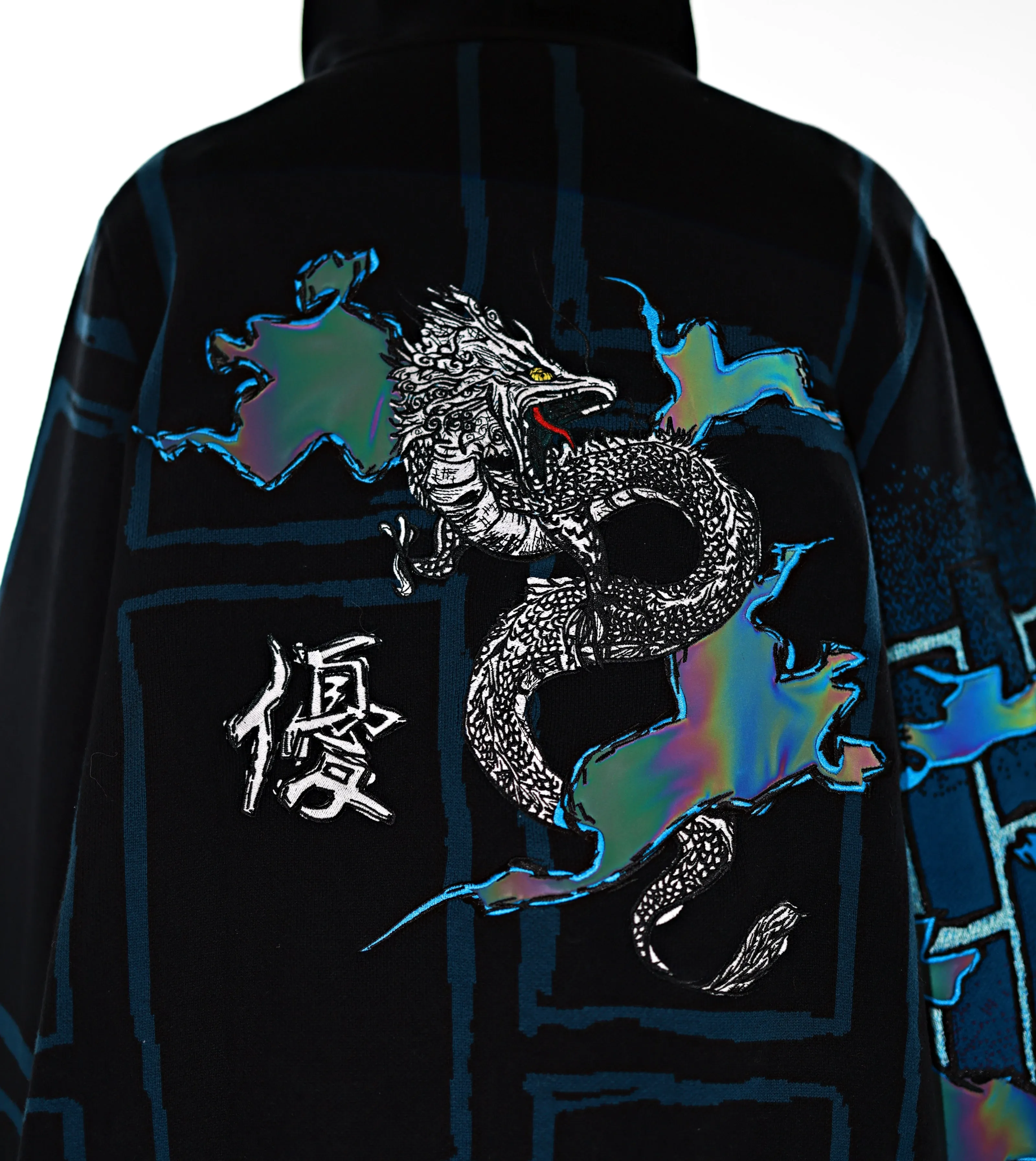 Preorder Enhanced Version of Cursed Dragon Zipper Hoodie for Enhanced Performance