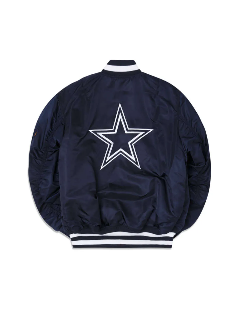 DALLAS COWBOYS X ALPHA X NEW ERA MA-1 BOMBER JACKET