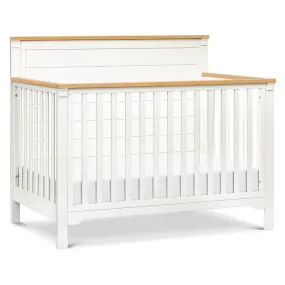 DaVinci Shea 4-in-1 Convertible Crib - Warm White and Honey (See Description)