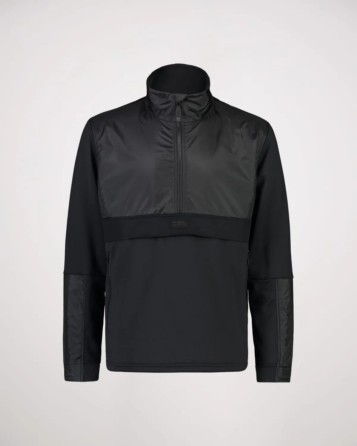 Decade Merino Fleece Pullover - Black