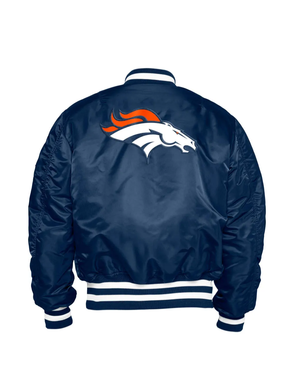 DENVER BRONCOS X ALPHA X NEW ERA MA-1 BOMBER JACKET