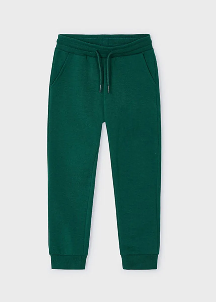 Ernie Fleece Joggers - Alpine Green