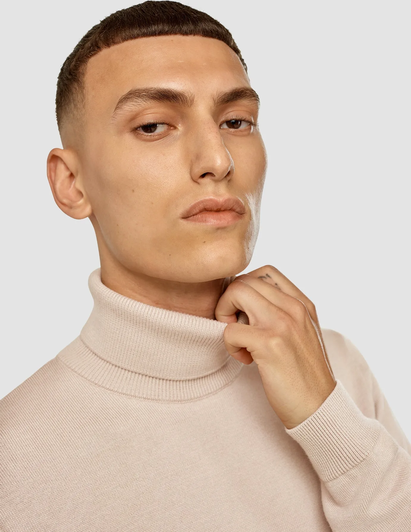 Everyday Knit Turtleneck Birchwood