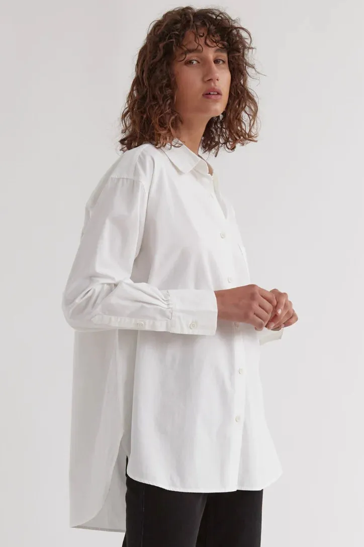 Everyday Poplin Shirt White