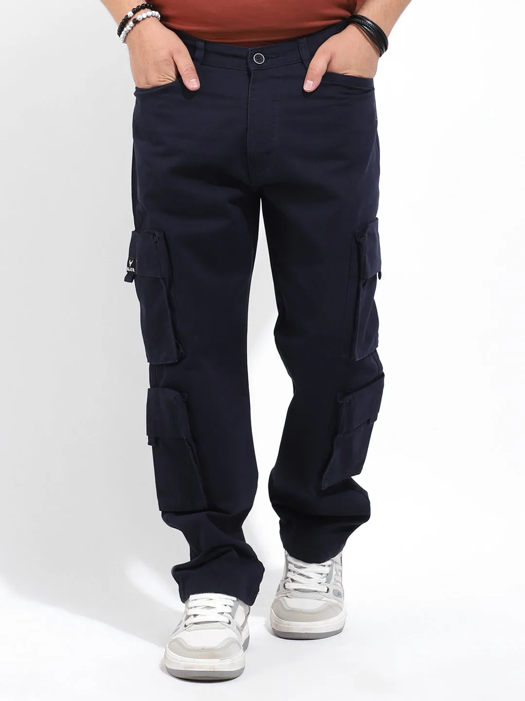 Fantom Navy 8 Pocket Denim Cargo