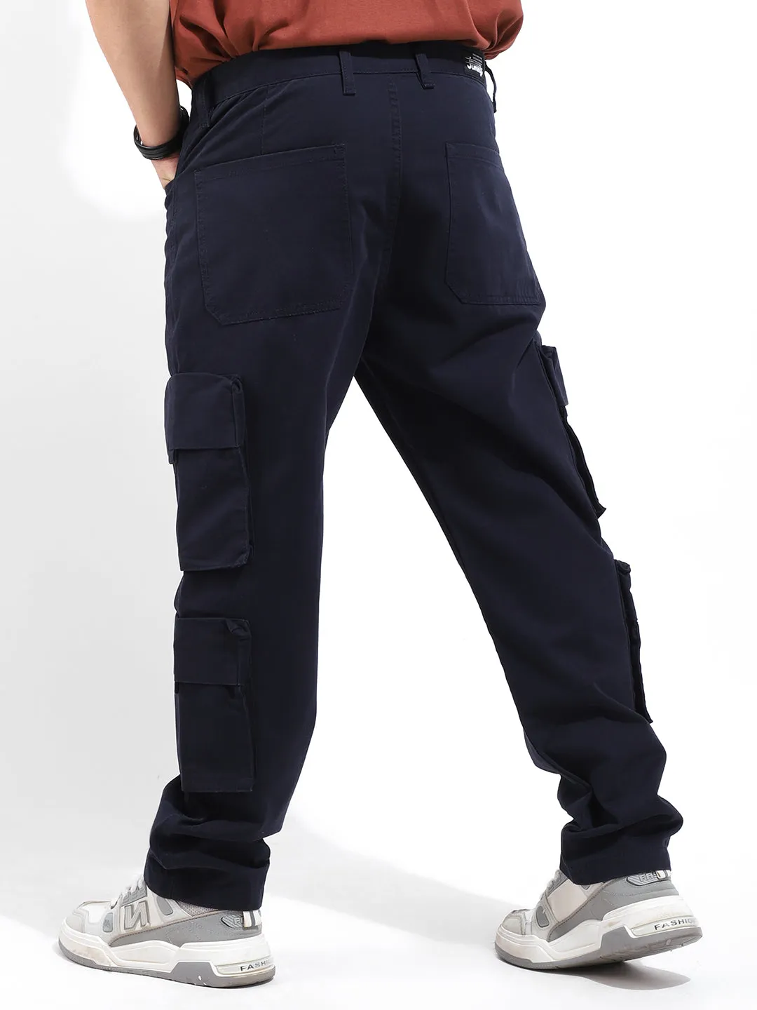 Fantom Navy 8 Pocket Denim Cargo