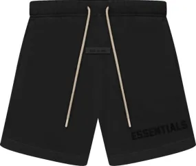 FEAR OF GOD Essentials Sweatshorts Jet black (SS24)