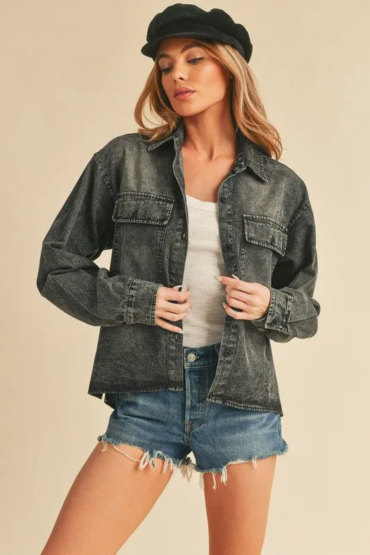 Genny Denim Top