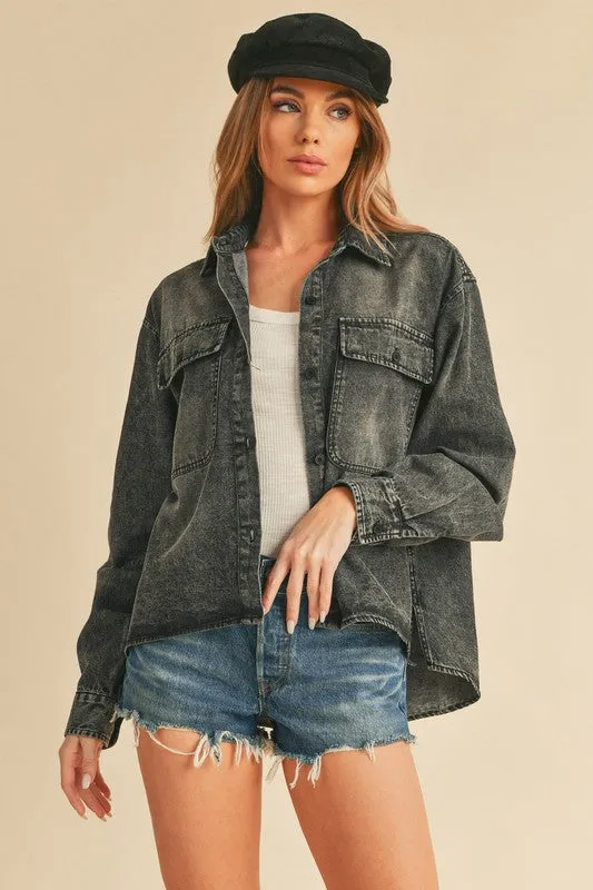 Genny Denim Top