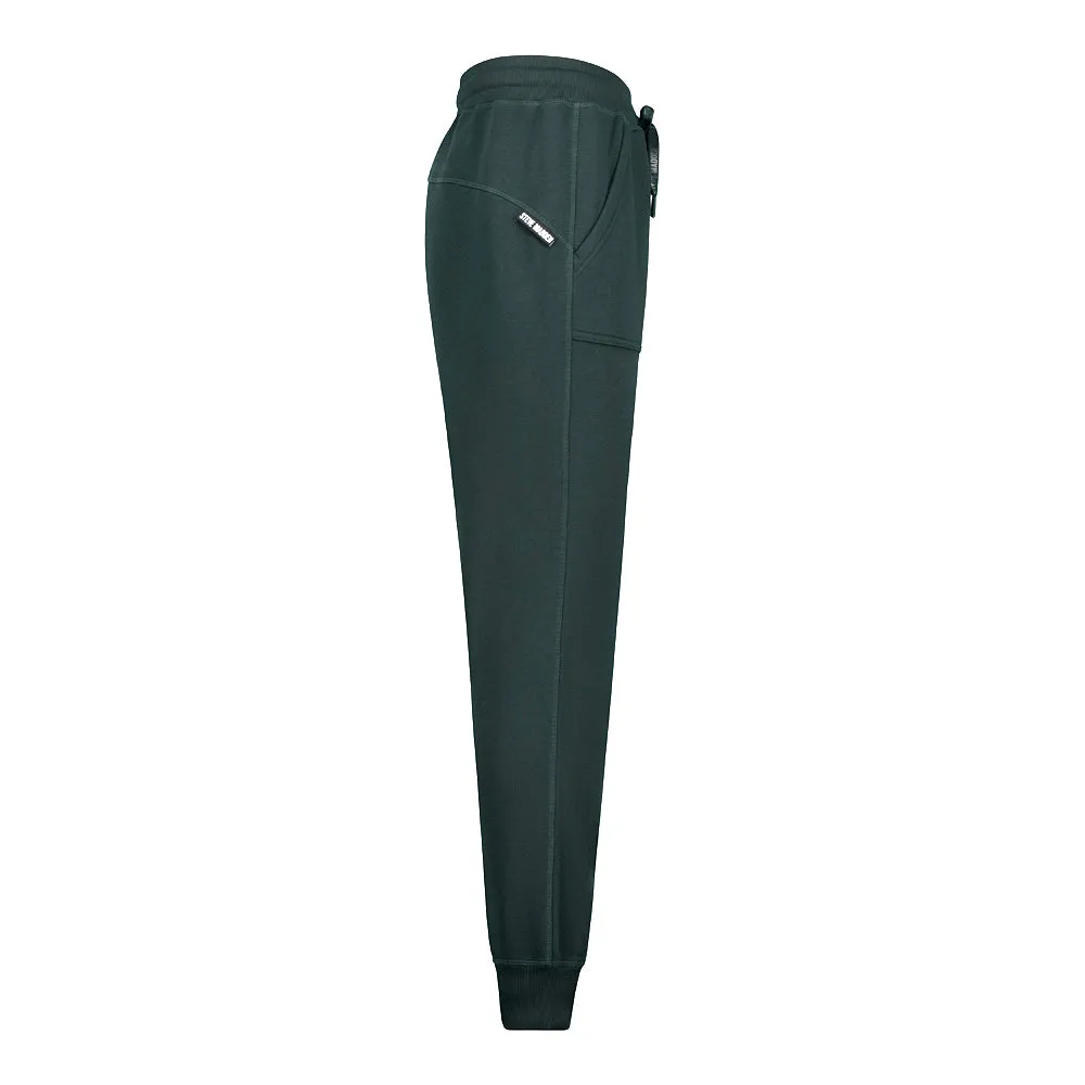 GREG PINE GREEN FLEECE JOGGERS