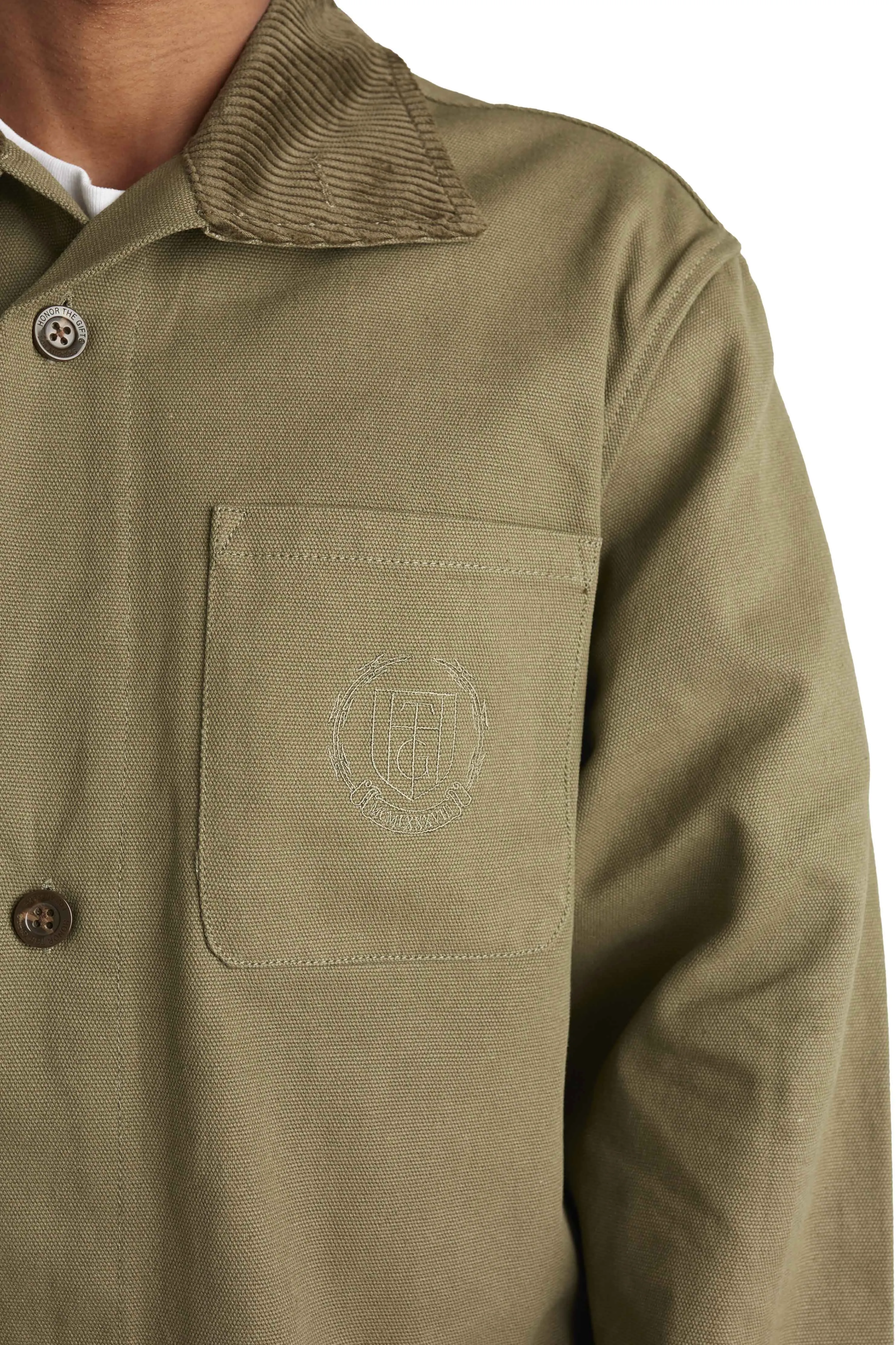 Honor The Gift Canvas Trench 'Olive'