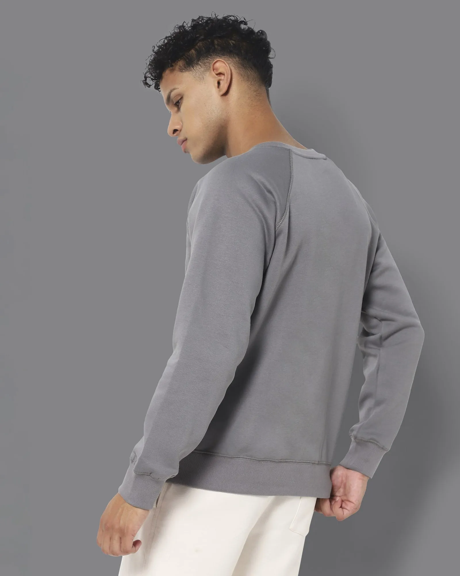 HW Crew Sweatshirt: Steel Grey