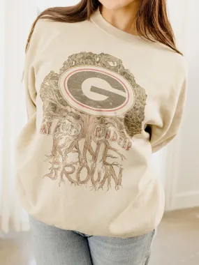 Kane Brown UGA Deep Roots Sand Thrifted Sweatshirt