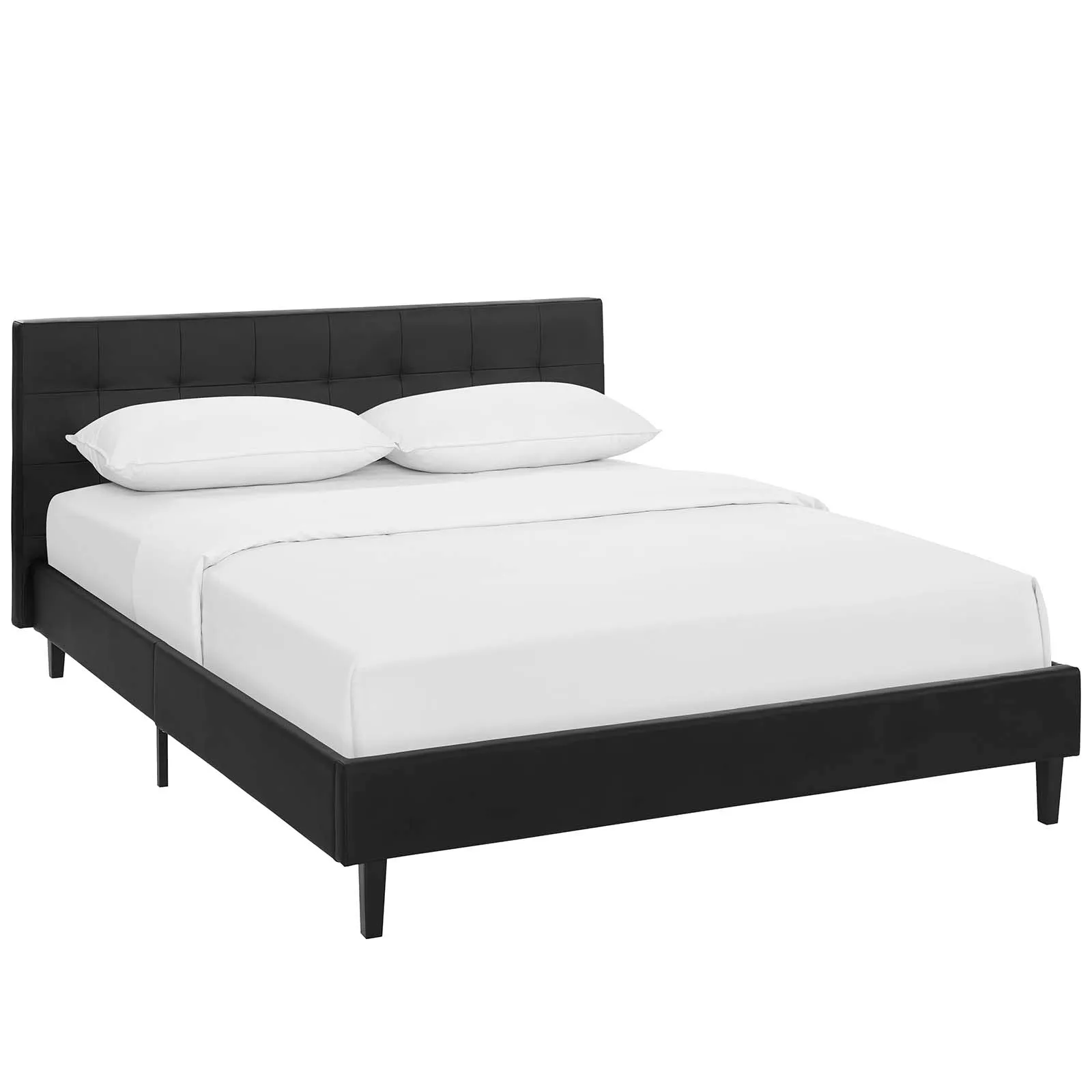 Linnea Faux Leather Bed