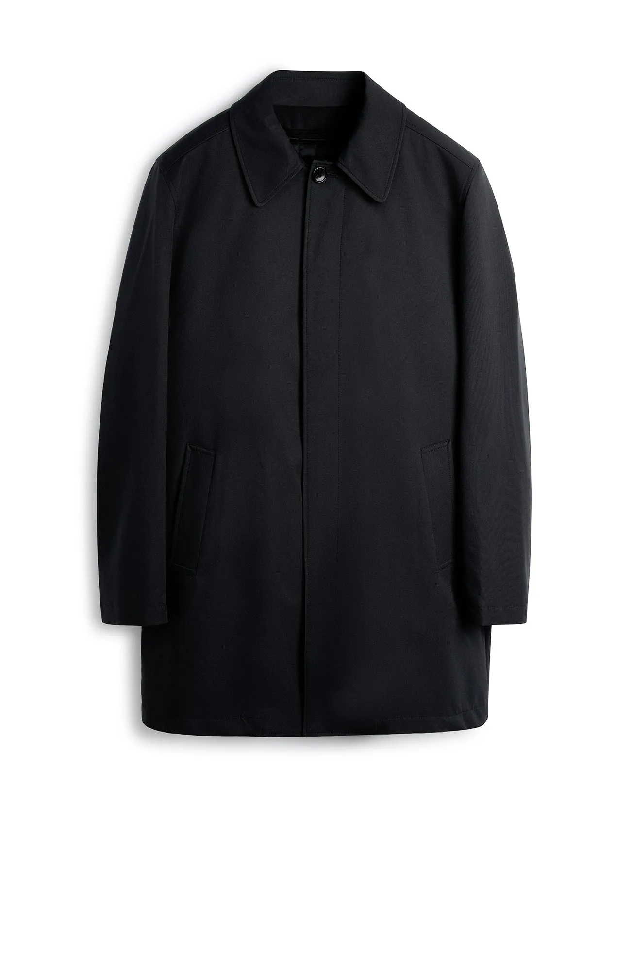 MCCORD RAINCOAT IN BLACK NIGHT