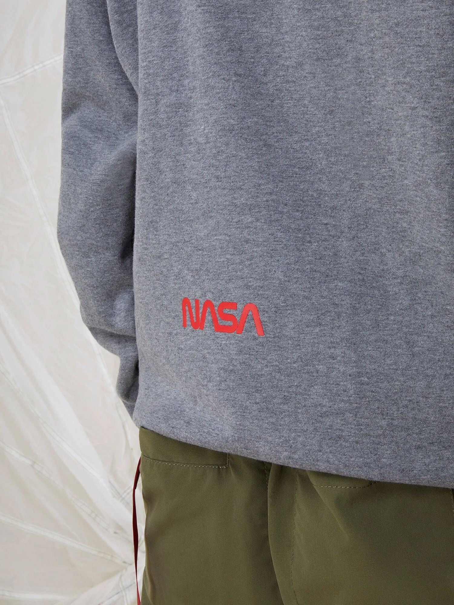 NASA WORM LOGO HOODIE