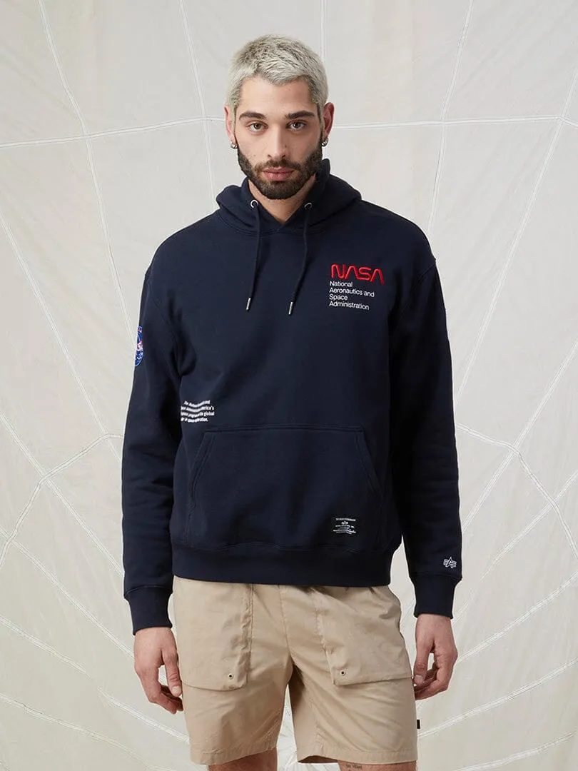 NASA WORM LOGO HOODIE