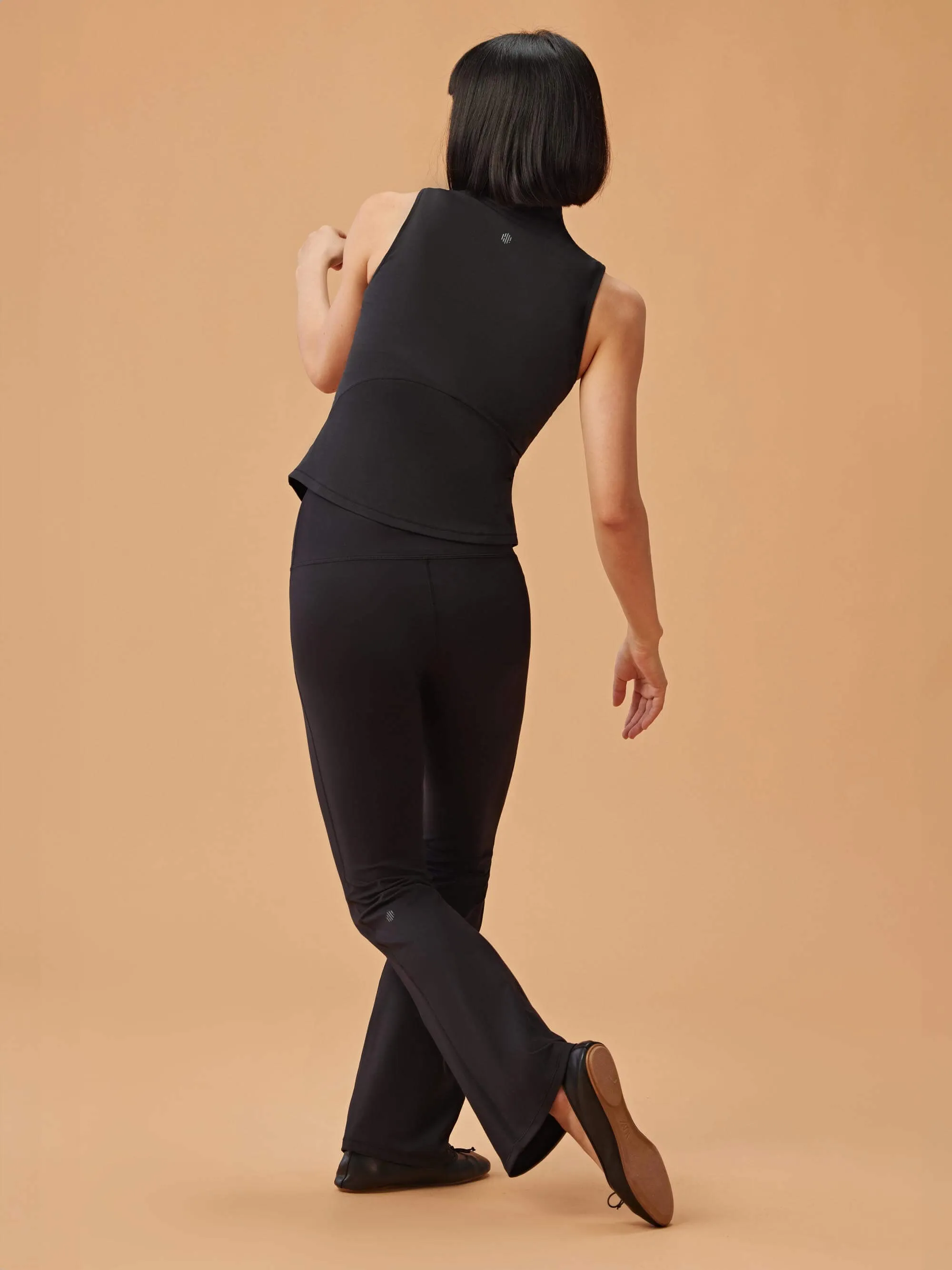 NEIWAI ACTIVE X NYCB Foldover Flare Leggings