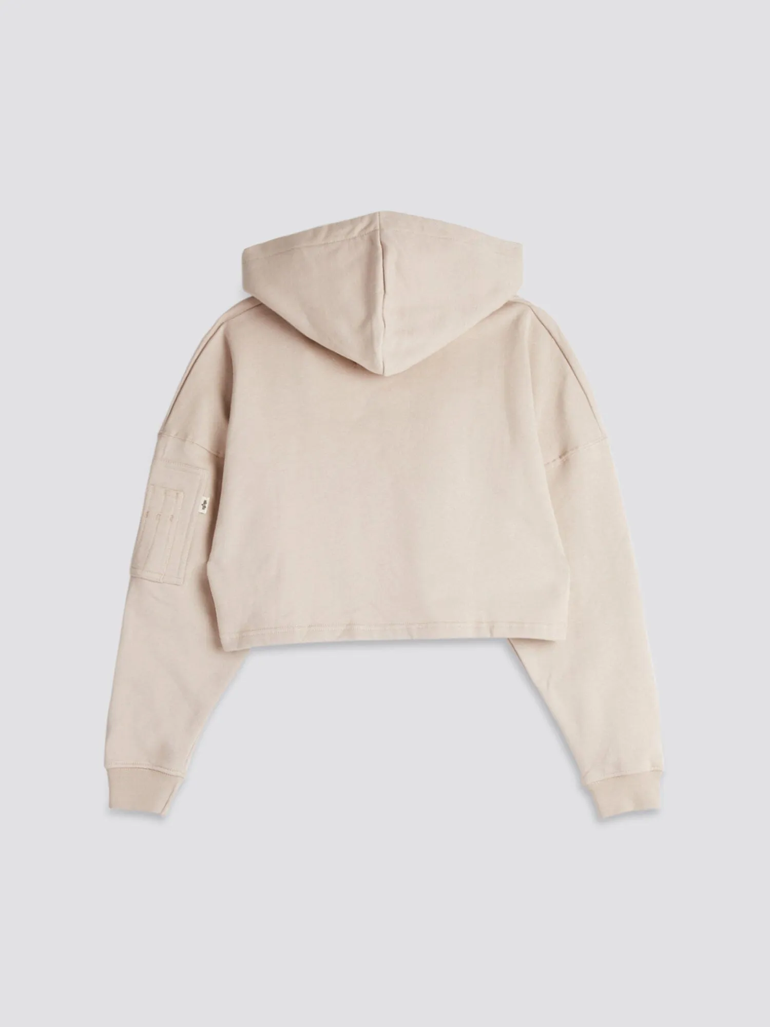 ORGANICS CROPPED HOODIE W